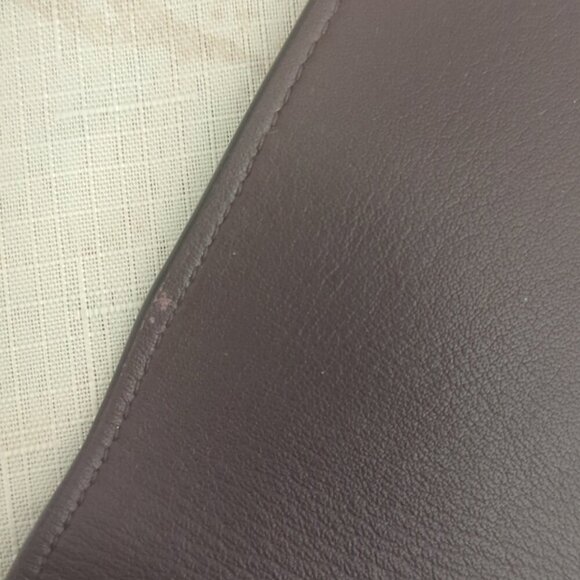 Coach Dinky Bag, Metallic Graphite Signature Leather EUC - Picture 16 of 16